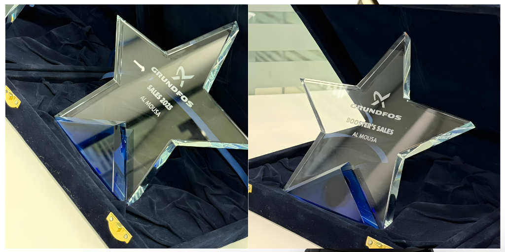 Al Mousa Trading Co. Awarded Highest Sales and Booster Pumps Sales in Saudi Arabia